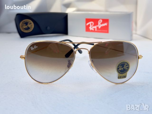 Ray-Ban RB3025 висок клас унисекс слънчеви очила Рей-Бан дамски мъжки минерално стъкло, снимка 2 - Слънчеви и диоптрични очила - 45255844