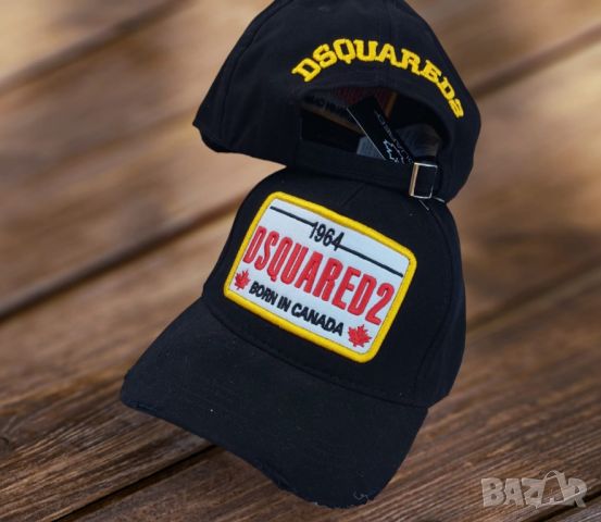 Dsquared 2 hats унисекс шапки с козирка, лого бродерия , снимка 5 - Шапки - 46500659