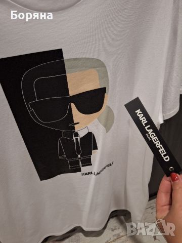 Тениска Karl Lagerfeld, снимка 1 - Тениски - 45688510