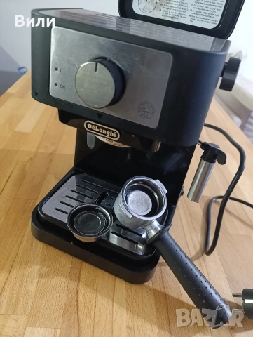 Кафемашина Delonghi stilosa EC 260 BK, снимка 3 - Кафемашини - 52865060