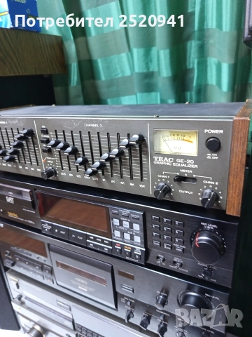 продавам невероятен е TEAC GE-20 EQUALAZIER