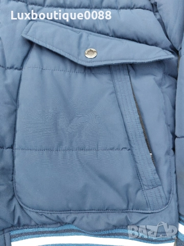 Използвано в отлично състояние зимно пухено непромокаемо яке Michael Kors L , снимка 7 - Якета - 52174145