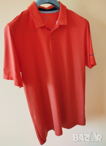 тениска Nike- Golf- dri fit-размер M- оранжев, снимка 15 - Тениски - 53850942