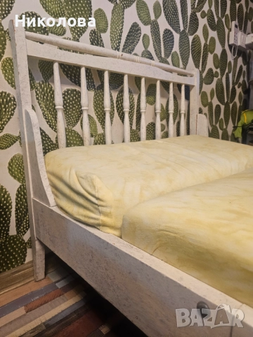 Разтегателни дървени фотьойли 2 бр., снимка 4 - Дивани и мека мебел - 52612500