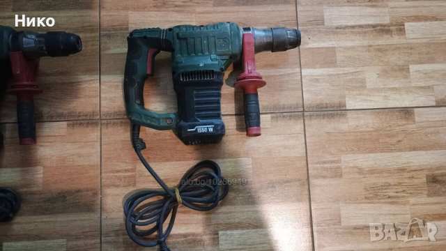 Мощен Перфоратор Къртач PARKSIDE 1550W SDS, снимка 3 - Перфоратори - 52289429