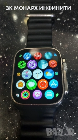 Smart watch Ultra със зарядно , снимка 2 - Смарт часовници - 52916842