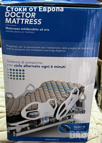 Aнтидекубитален дюшек с помпа - AIESI® DOCTOR MATTRESS, снимка 2 - Антидекубитални дюшеци - 53443959