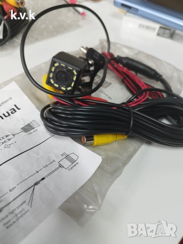 Камера за задно виждане с нощен режим - 8 LED.