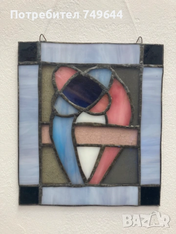 Композиция от стъкло за декорация.