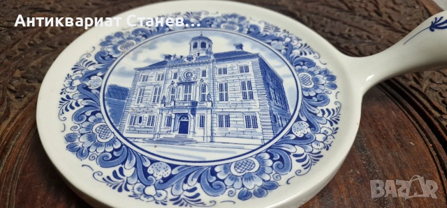 Керамично холандско тиганче , снимка 4 - Декорация за дома - 53459584