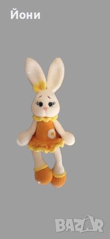 Ръчно изработени плюшени играчки Зайче