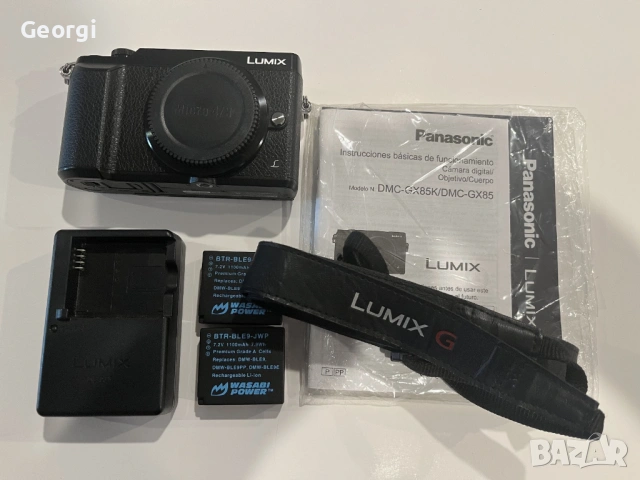 Panasonic Lumix GX80 в ТОП състояние! I Lumix GX80 / GX85, снимка 3 - Фотоапарати - 54252720