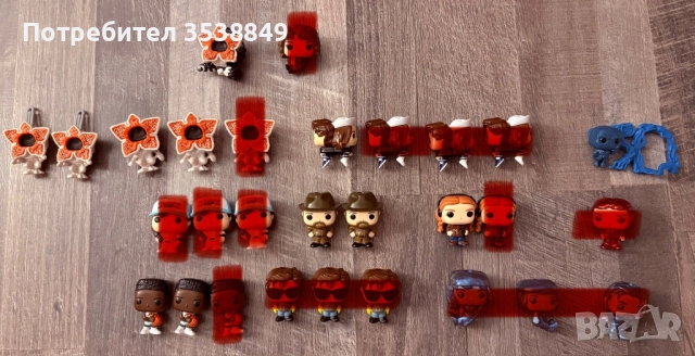 Фигурки на kinder joy Stranger Things