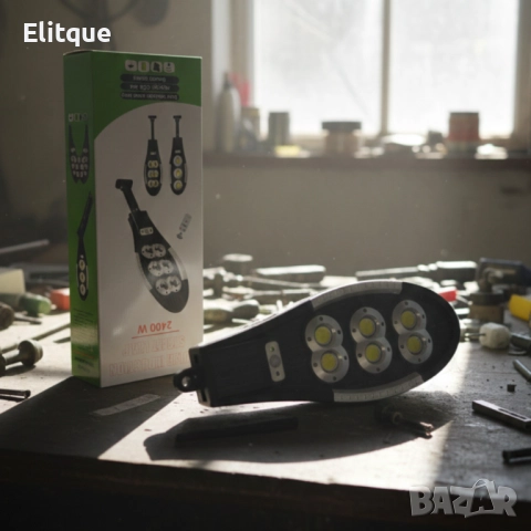 Интелигентна соларна улична лампа – 180W енергийна ефективност и яркост, снимка 13 - Други - 52744891