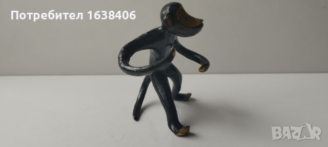 Бронзова статуетка., снимка 2 - Антикварни и старинни предмети - 45523420