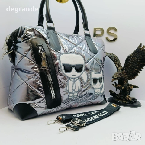 Дамски Чанти Karl Lagerfeld, снимка 3 - Чанти - 53668882