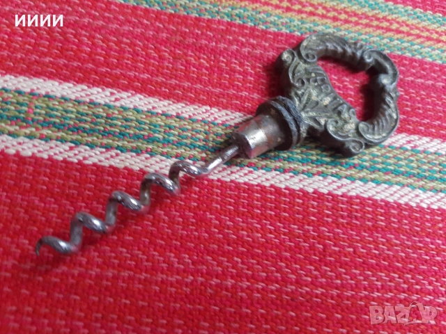 Ключ тирбушон IN VINO VERITAS , снимка 2 - Антикварни и старинни предмети - 53661450