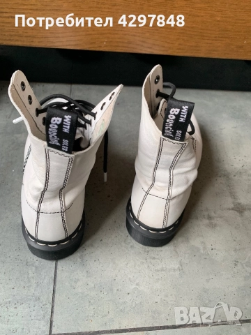 Кубинки/боти Dr.Martens 39 1460 Pascal, снимка 4 - Дамски боти - 52377315