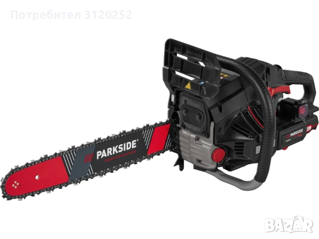 Бензинова Резачка с Ел Стартер Parkside Performance , снимка 10 - Градинска техника - 51919291