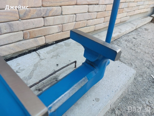 Професионално немско стоманено въртящо менгеме , снимка 15 - Менгемета - 51455665