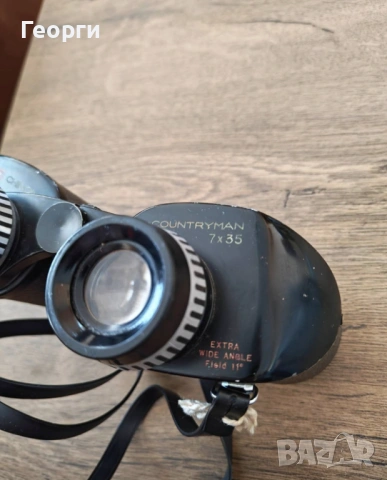 Японски Бинокъл Chinon Countryman 7x35 11°, снимка 2 - Екипировка - 52891624