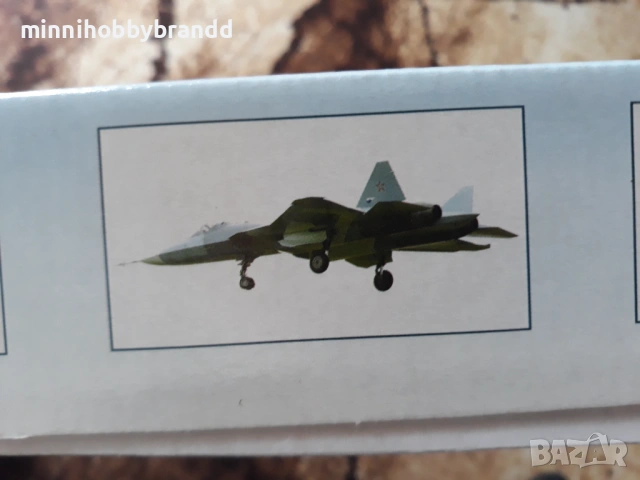 Sukhoi Su-50 (T50) Су-50 (Т50) 1.72 Zvezda Russian Fifth Generation Fighter , снимка 11 - Колекции - 54164849