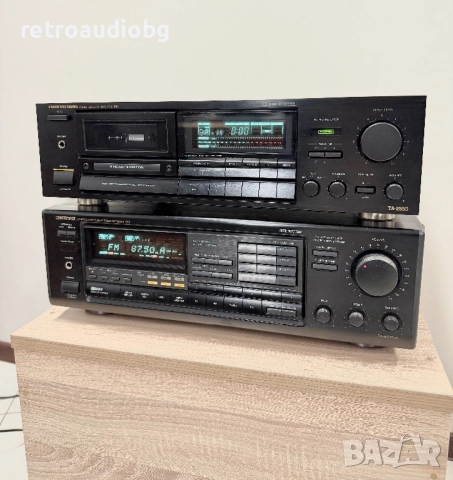 🔉Аудио сет Onkyo -  транзисторен стерео усилвател Onkyo Integra A-8850 + триглав дек Onkyo TA-2550, снимка 3 - Аудиосистеми - 52669040