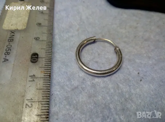 СТАРА КЛАСИЧЕСКИ РЕТРО МОДЕЛ СРЕБЪРНА ОБЕЦА СРЕБРО ВИСОКА ПРОБА ФИНА МАЙСТОРСКА ИЗРАБОТКА 35038