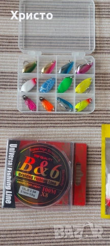 Оферта! Нови клатушки блесни силиконови примамки за спининг риболов и влакно , снимка 2 - Екипировка - 52572283