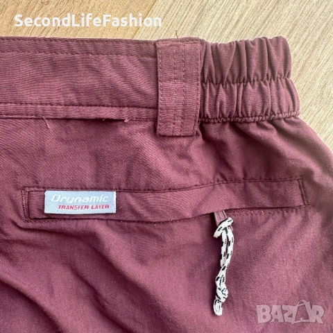Дамски 3/4 панталон Millet бургунди червено размер S, снимка 3 - Панталони - 53940827