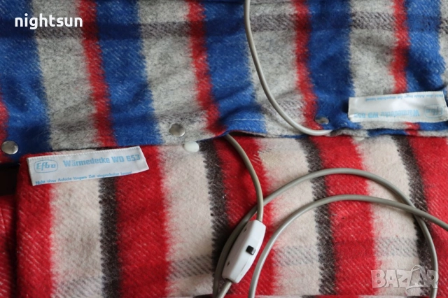 Две немски електрически одеала, произведени в Германия, снимка 2 - Други стоки за дома - 52242403