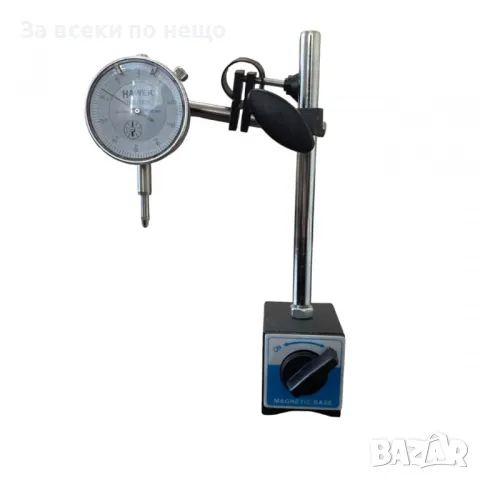 Магнитна стойка с индикаторен часовник и 22 броя накрайници HAWEK, снимка 6 - Други инструменти - 50367147