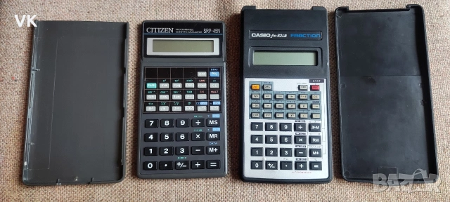 Калкулатори CITIZEN SRP-45N и CASIO fs-82LB