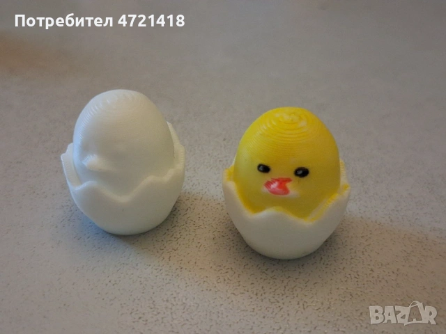 Сладка мини фигурка – пиленце в яйце 🥚🐥