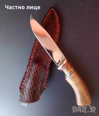 Нож ръчна изработка стомана  U10, снимка 4 - Ножове - 45383920