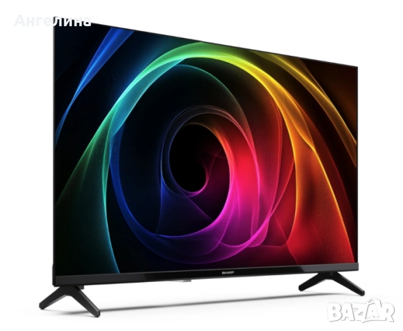 Телевизор, Sharp 32HA1205E, 32" LED HD 1366x768 HD Frameless, 100 000:1, DVB-T/T2/C/S/S2, Active Mot, снимка 3 - Телевизори - 53282888