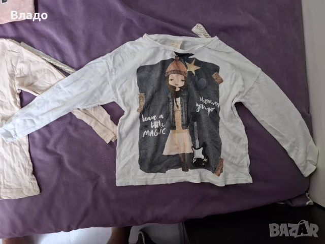детски блузки с дълъг ръкав 6-7 г., снимка 9 - Детски Блузи и туники - 50579341