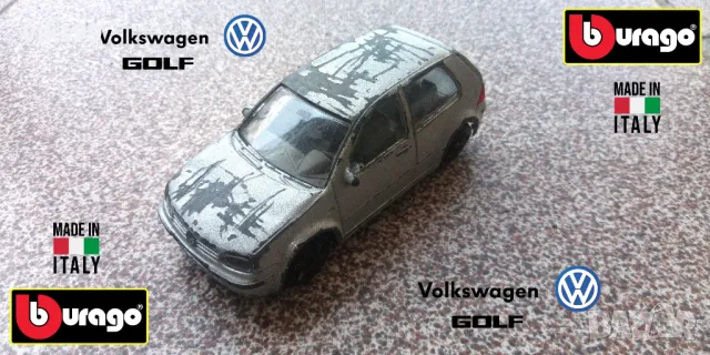 BBURAGO Volkswagen Golf '98 Made in Italy 1/43, снимка 1 - Колекции - 37503741