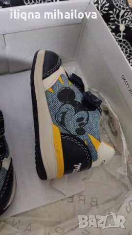 Бебешки маратонки 18 номер Disney GEOX, снимка 3 - Бебешки обувки - 53940514