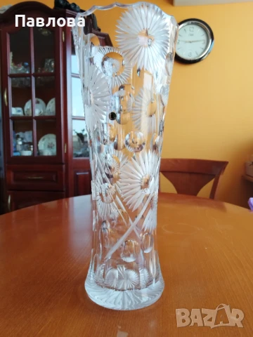 Кристална ваза,, Слънце ", Сливенско производство, Нова
