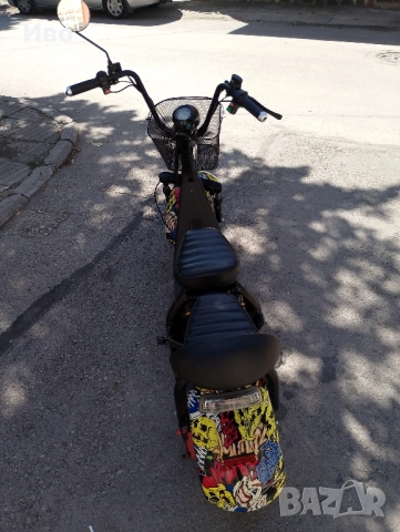 Електрически скутер, тип чопър 1500W, снимка 12 - Друга електроника - 51541624