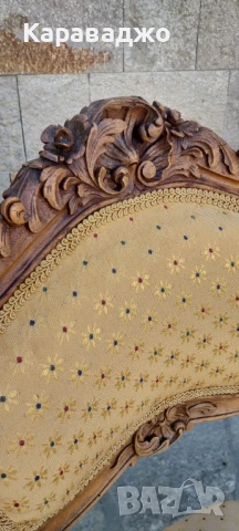 Антични Столчета Рококо, снимка 4 - Столове - 51344848