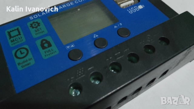 соларен контролер на зареждане , снимка 4 - Соларни лампи - 52667629