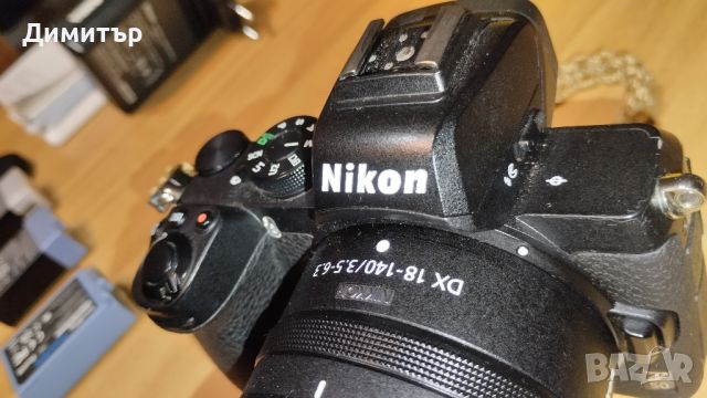 Nikon Z50 Nikkor 18-140, снимка 2 - Фотоапарати - 45919252