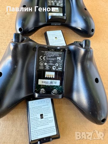 2 БРОЯ!!! Xbox 360 безжичен контролер джойстик, снимка 11 - Аксесоари - 45172779