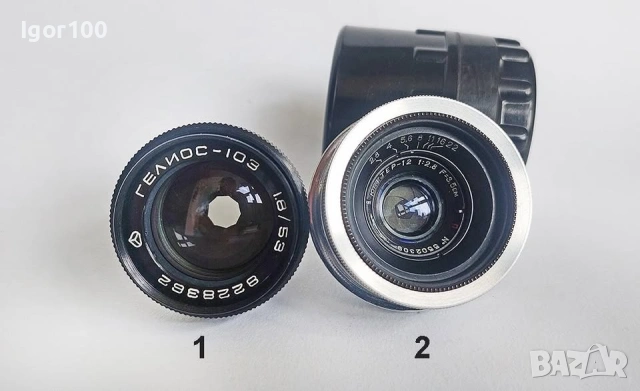 Обективи ГЕЛИОС / ЮПИТЕР-12 - на KIEV/CONTAX RF mount