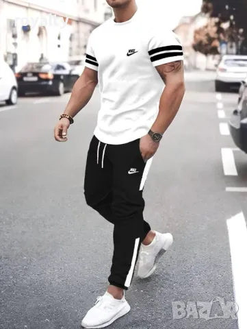 Nike мъжки комплекти Два цвята , снимка 2 - Спортни дрехи, екипи - 49468089