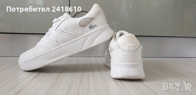 Lacoste Leather Sneakers Mens Size 40.5 /- 26см UK 7 US 9 ОРИГИНАЛ! Мъжки сникърси! Ест. кожа., снимка 1 - Кецове - 45636579