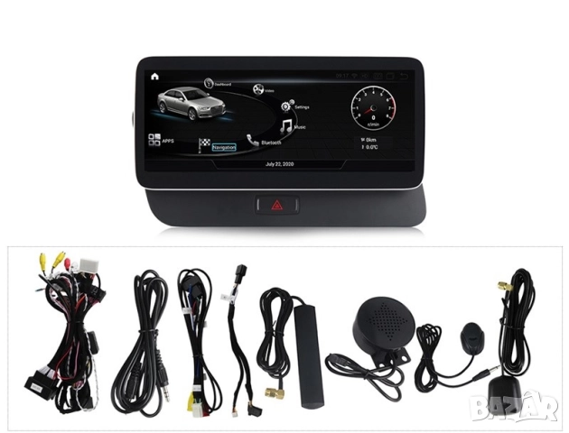 Мултимедия, за Audi Q5, SQ5, 8R, 3G, Android, 10.25", навигация, Андроид, MMI, Двоен дин дисплей, Q5, снимка 12 - Аксесоари и консумативи - 52845583