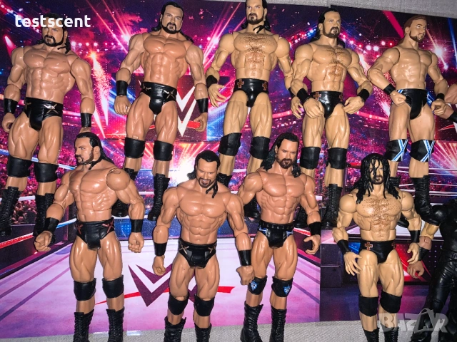 WWE фигурки на Drew McIntyre Дрю Макинтайър elite Basic и т.н.